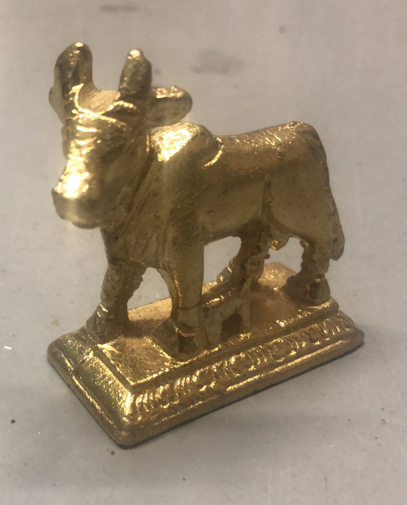 Cow and Calf Brass