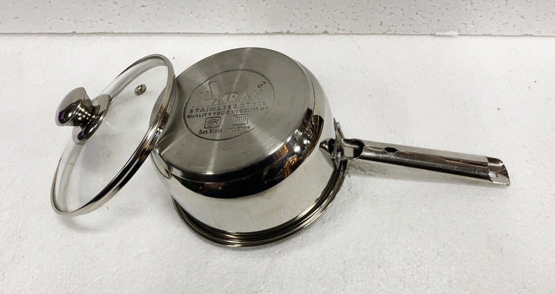 Steel Sauce Pan with Lid (Induction Base)