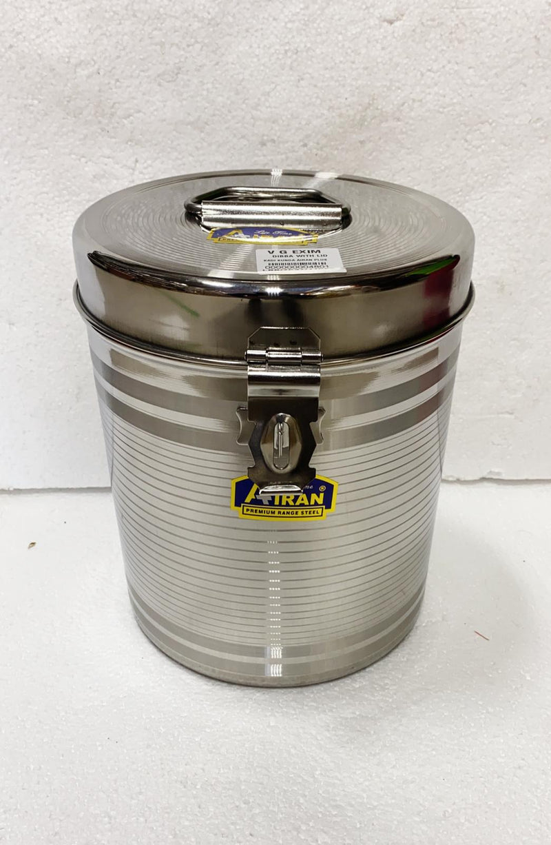 Steel Storage container with Lid