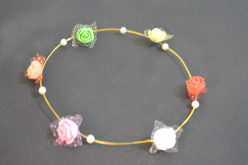 Pom Pom Tiare   (Flower Jewellery)