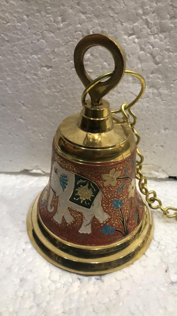 Brass Puja Bell ( Hanging)