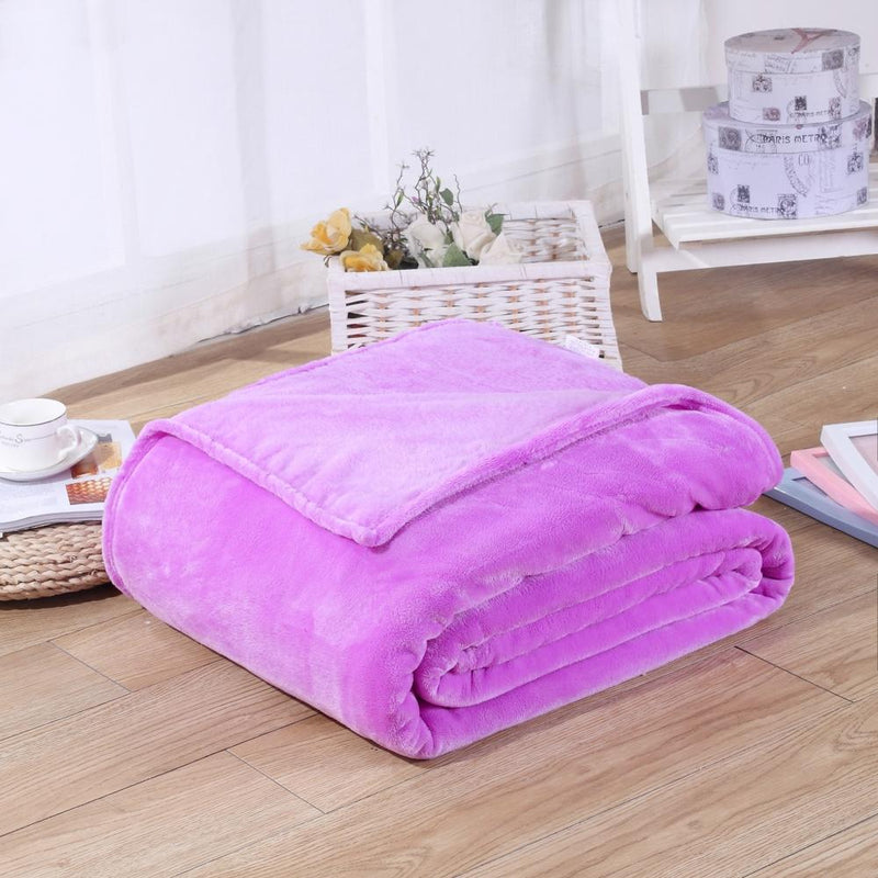 Blankets Pink Colour