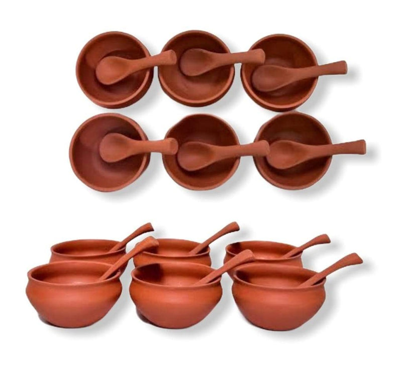 Clay-6 Pcs Soup Bowl Set