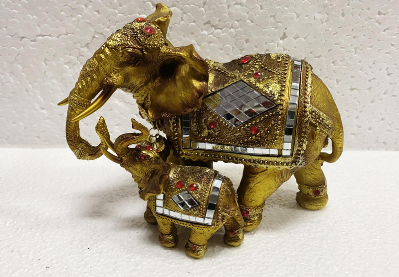 Two Elephants Attached