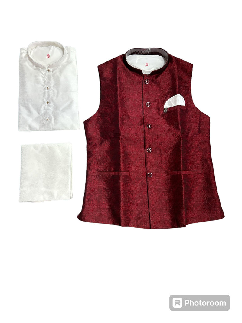 Kurta Pajama Jacket Set