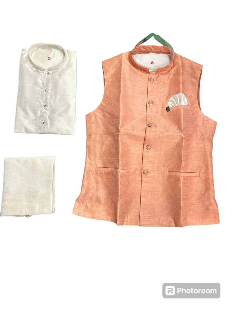 Kurta Pajama Jacket Set