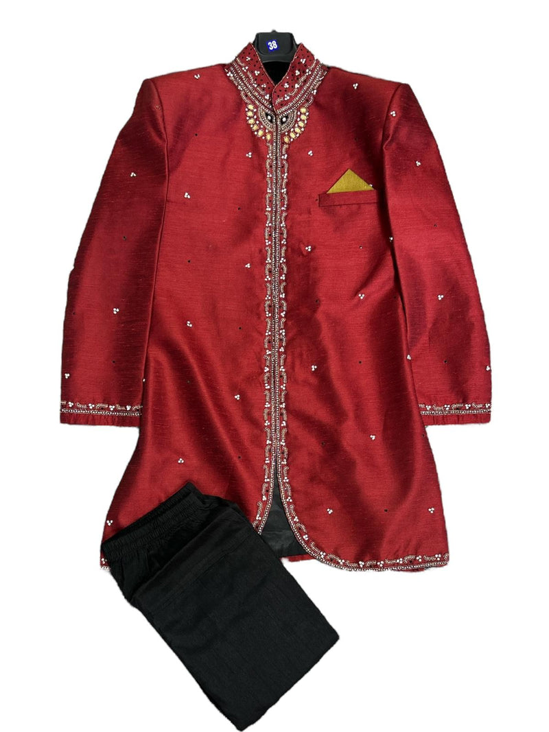 SHERWANI SET 38 RED