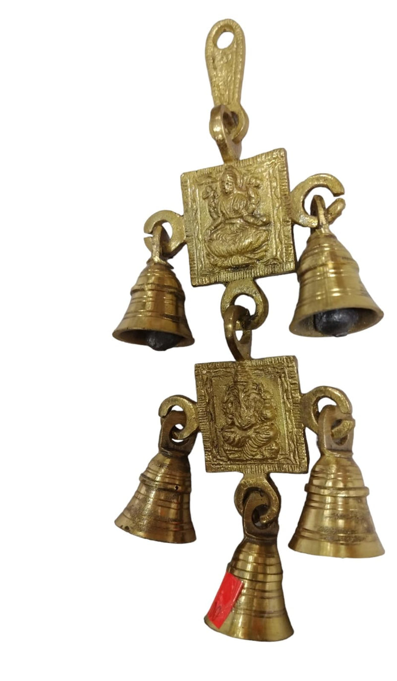 Brass Hanging Laxmi JI-Ganesh JI