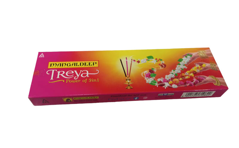 Treya 3 in 1 Agarbati(Buy 6 pcs & Save 10% )