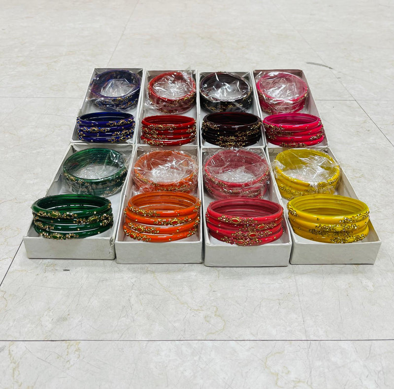 Glass Bangle ( 8 pcs in box )