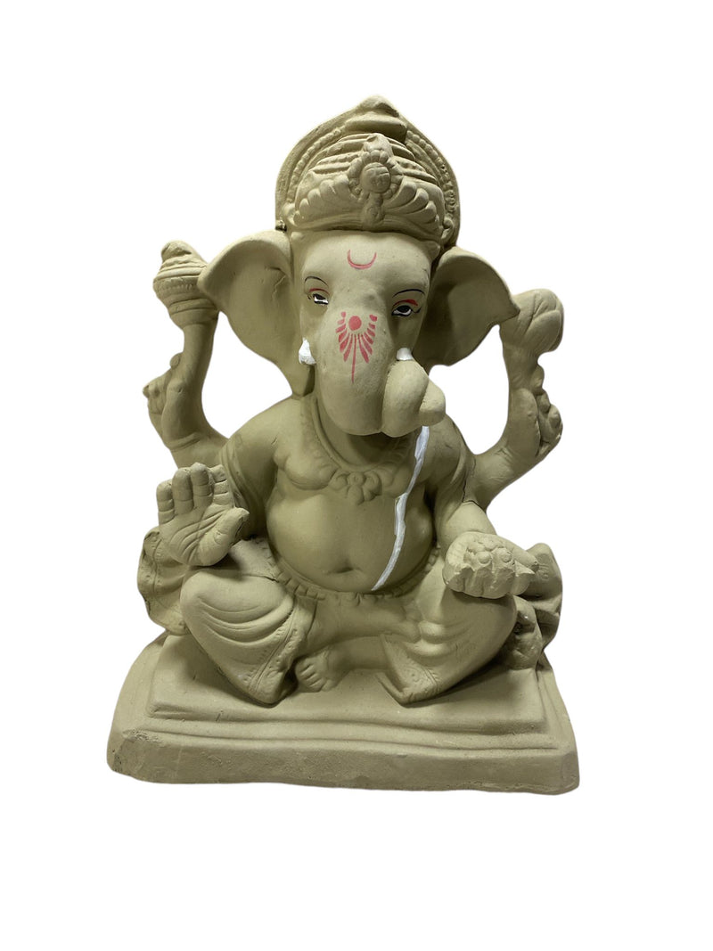 PLAIN  VISARJAN GANESH JI 10"