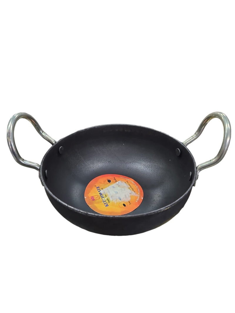 METAL  KADHAI BLACK-8 " GS