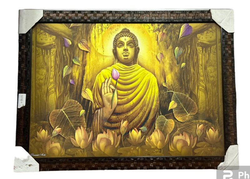 Budha Ji DP Canvas Picture  Frame