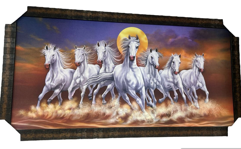 7 HORSES 42X22.WD ARC