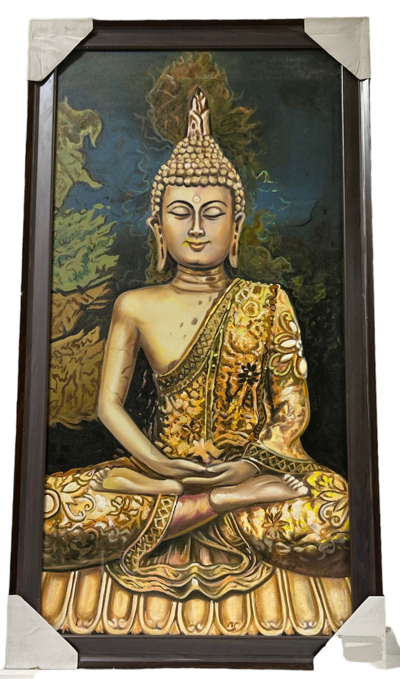 Budha Ji DP Canvas Picture  Frame