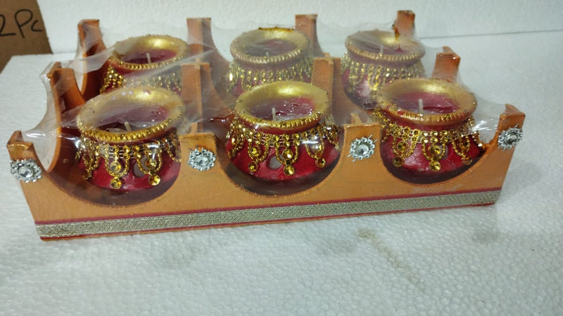 DIYA SET RADHE MATKI 6X1