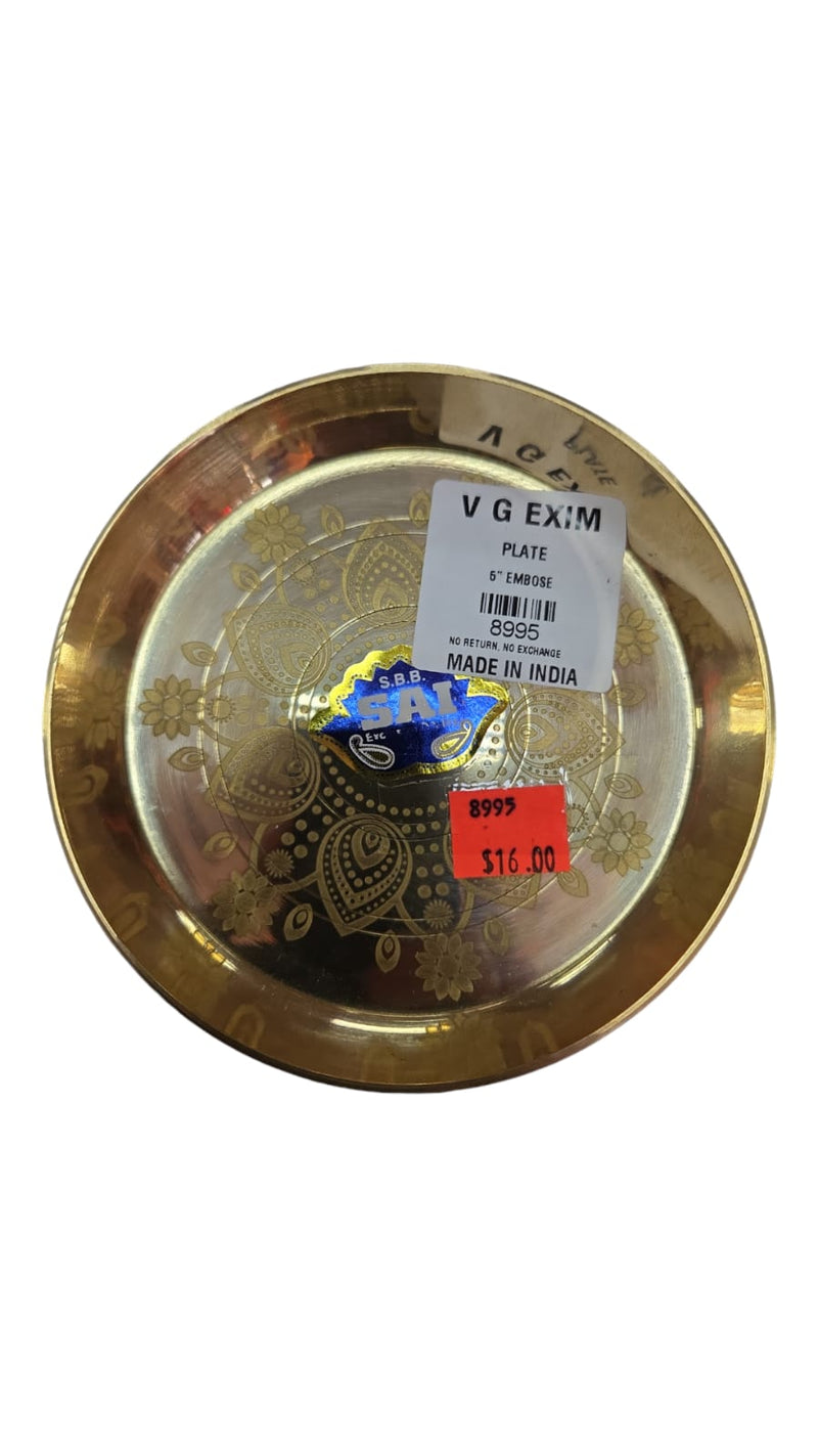 Ishan Plate(Brass)