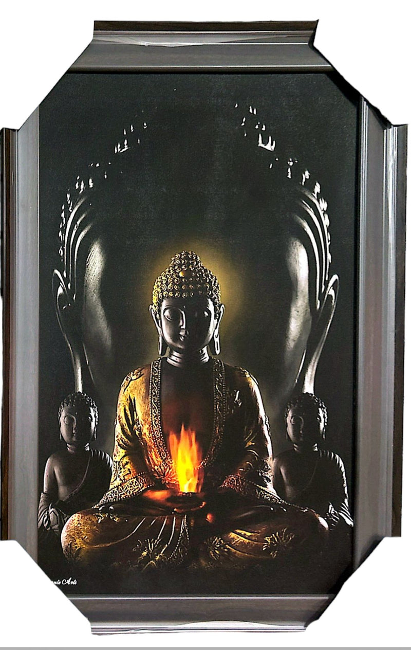 Budha Ji DP Canvas Picture  Frame