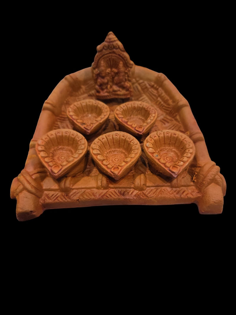 Clay Diya Laxmi JI,Ganesh JI