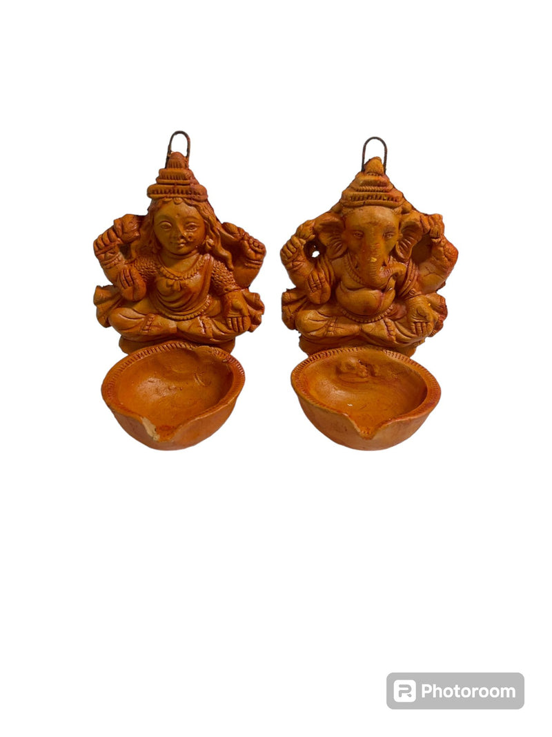 Clay Diya Laxmi JI,Ganesh JI