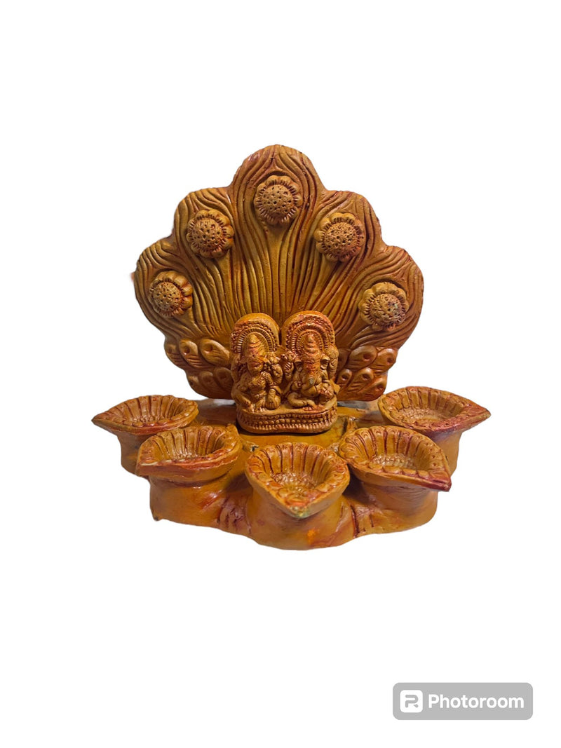 Clay Diya Laxmi JI,Ganesh JI