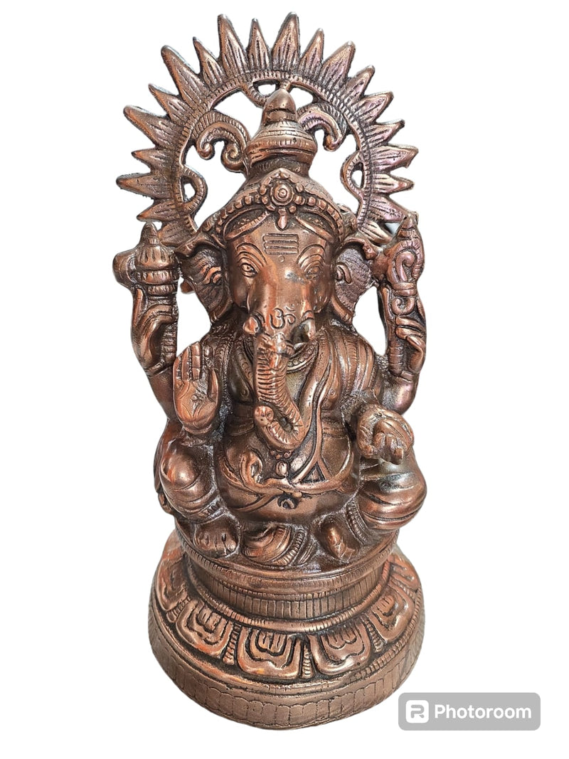 Black Metal Ganpati JI