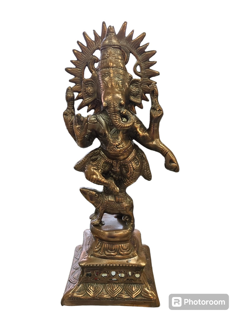 Black Metal Ganpati JI