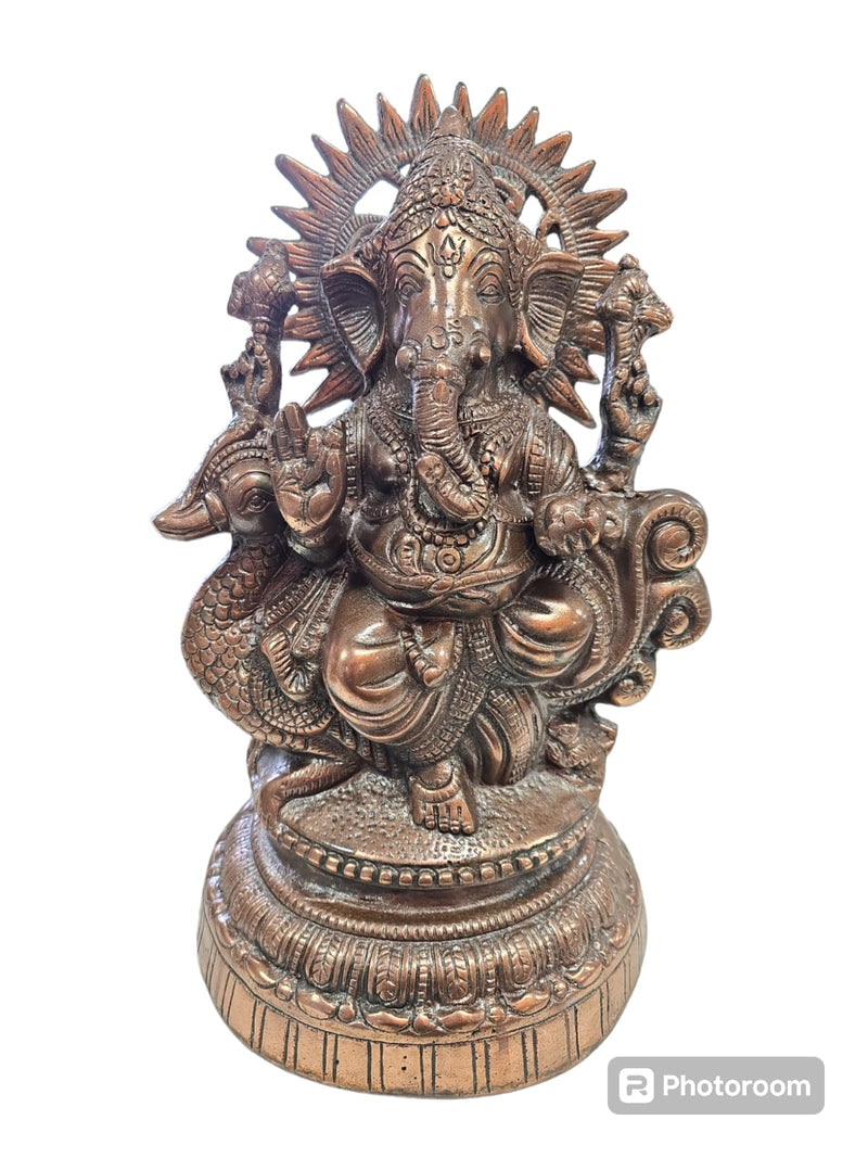 Black Metal Ganpati JI