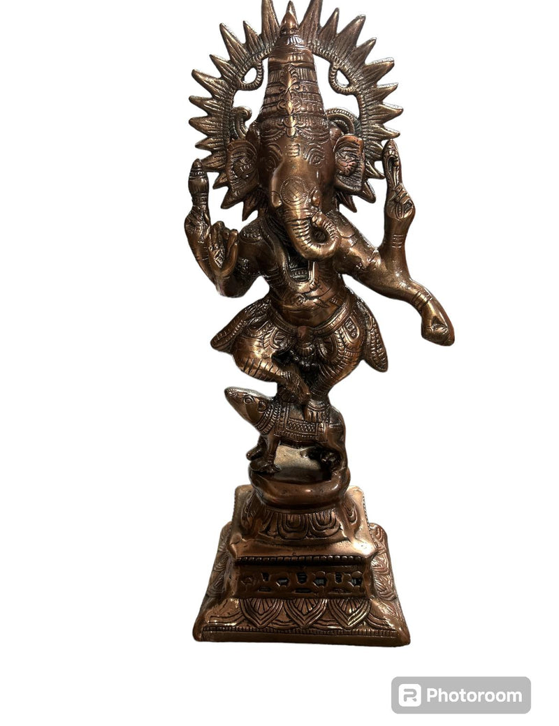 Black Metal Ganpati JI