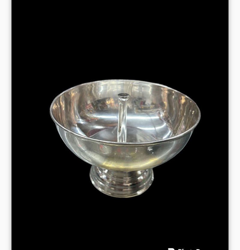 Silver akhand diya