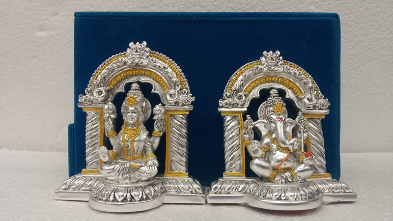 LAXMIJI,GANESH JI ARC SET SMALL-10