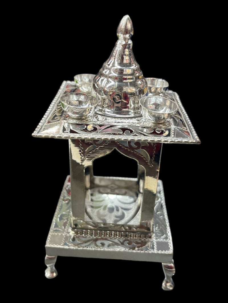 Silver small temple