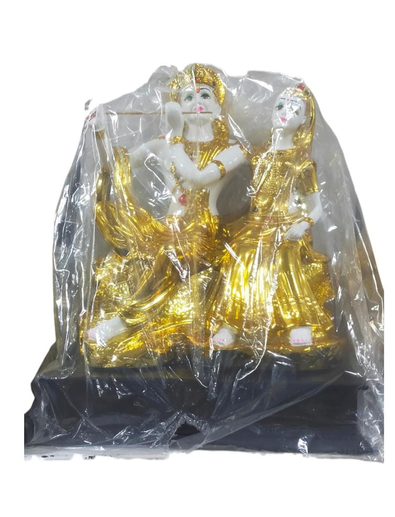 Radha Krishna - Golden/Silver