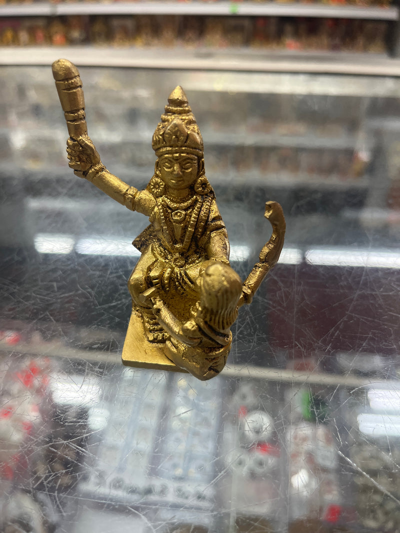 Maa Bagla Mukhi(Brass)