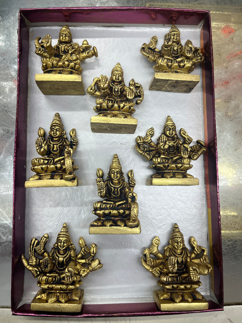 BRASS ASTHALAXMI SET-2.5-GV