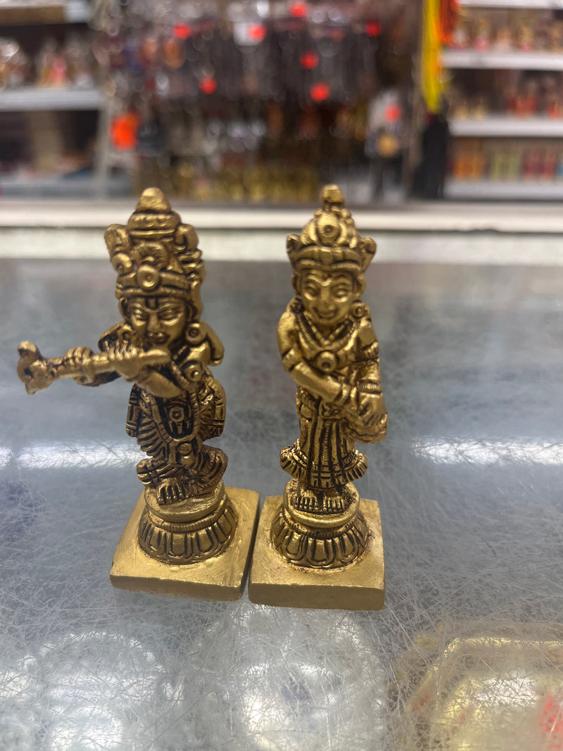 Radha JI Krishna JI (Brass)