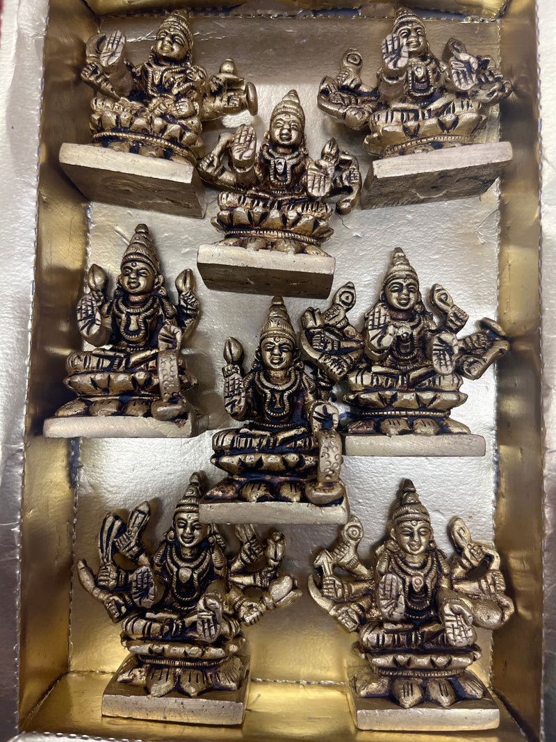 BRASS ASTHALAXMI SET-2.5-GV