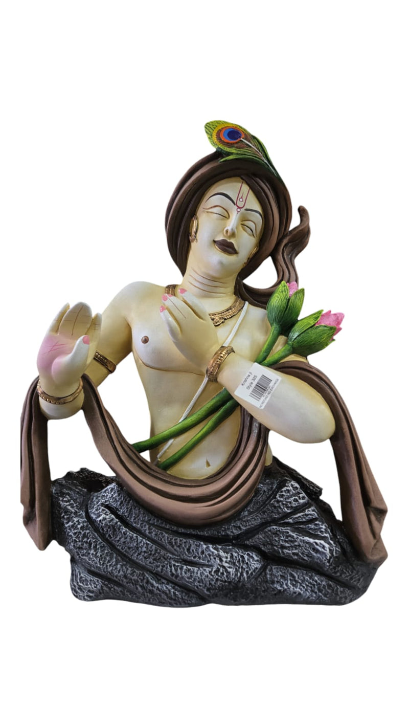 Lord Krishna JI (Lotus Flower),rc