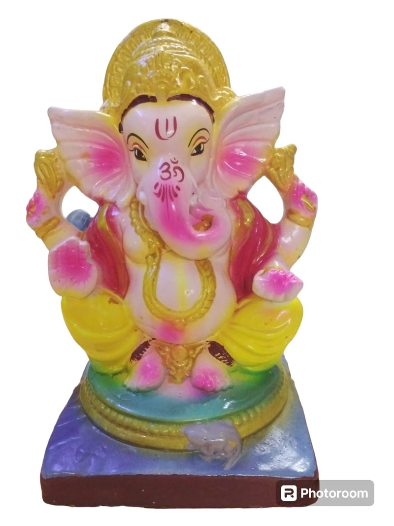 12" & 14"-Visrjan Ganesh JI (Colored)