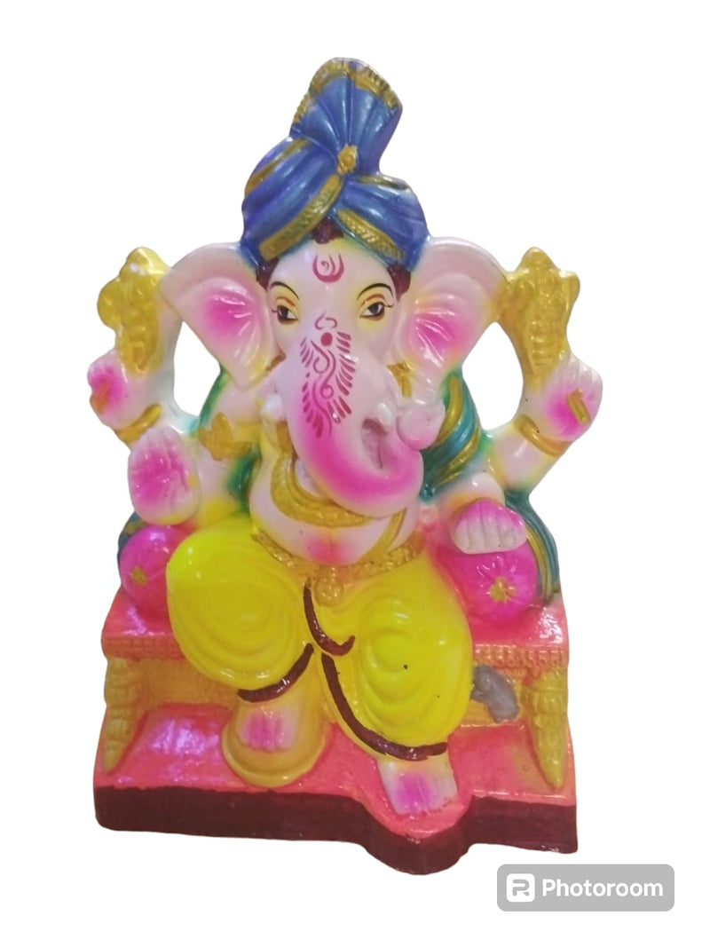 12" & 14"-Visrjan Ganesh JI (Colored)