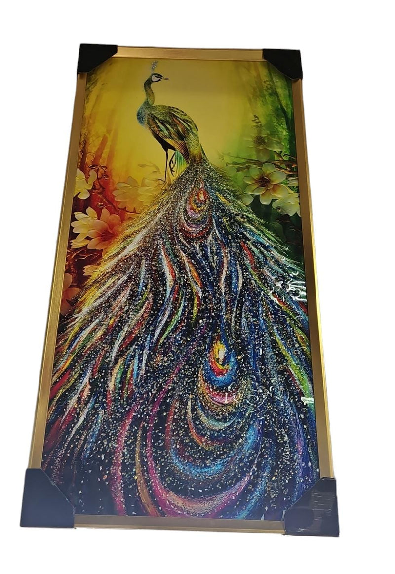 Peacock Pic. Frame