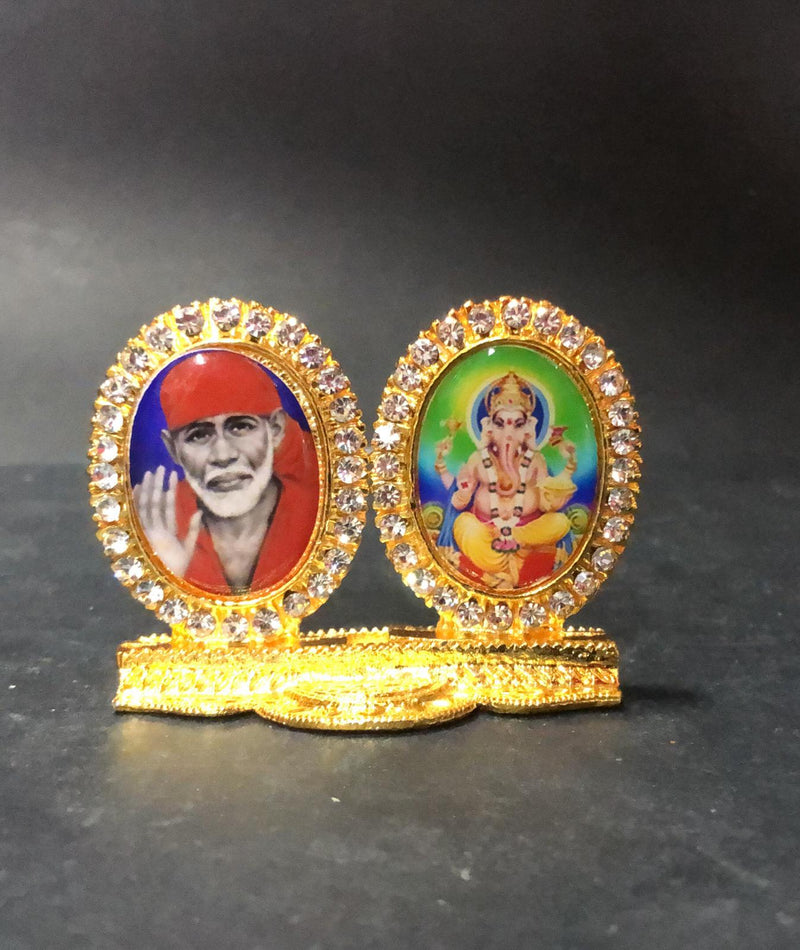Sai Baba and Ganesh