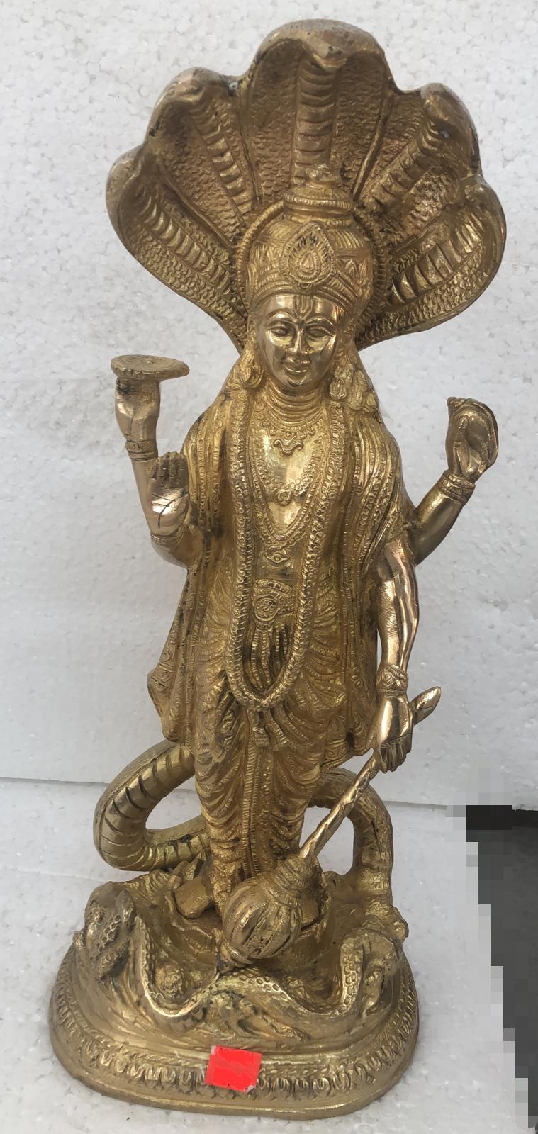 Vishnu Ji brass