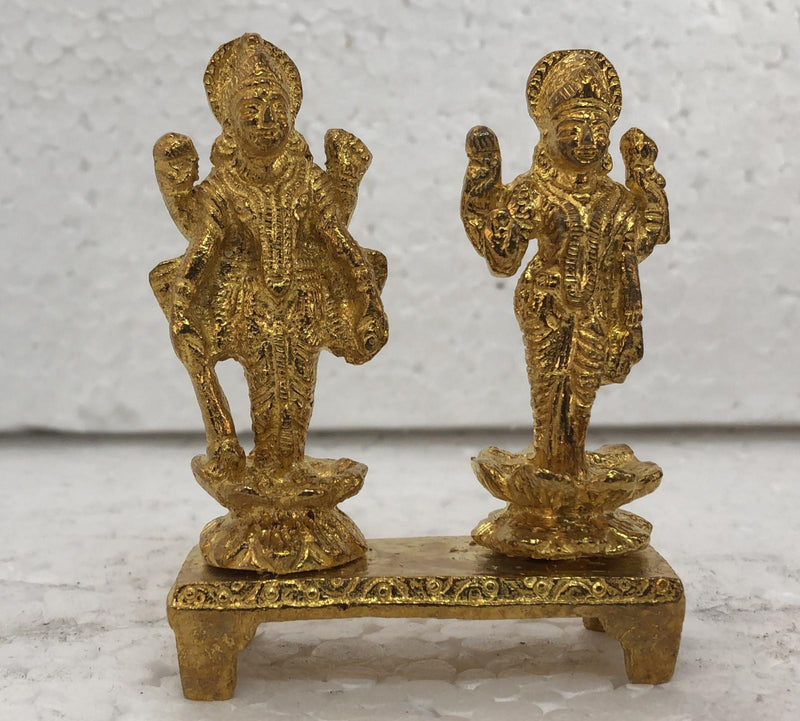 Vishnu Laxmi ji Brass