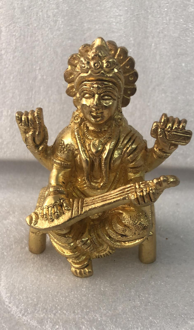 Saraswati ji Brass