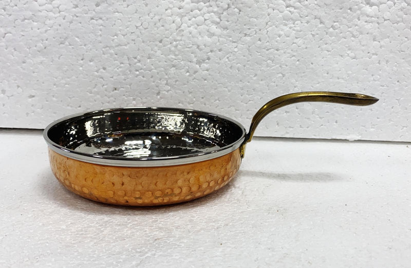 Copper Steel Fry Pan