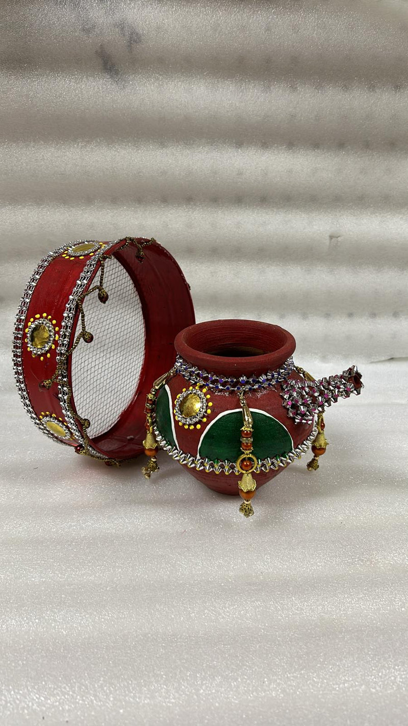 KARVA CHOUTH SET CLAY