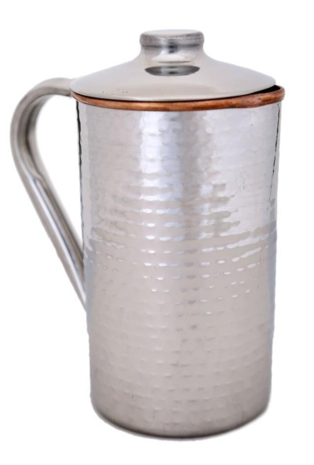 Copper & Steel Water Jug