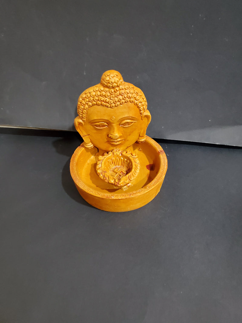 Clay Diya Budha Ji