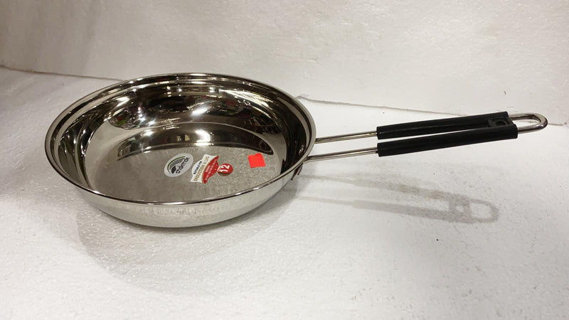 Steel Fry Pan (Heavy Base)